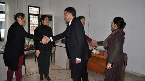Silifke Belediye Başkan Turgut, Personellerinin Yeni Yılını Kutladı