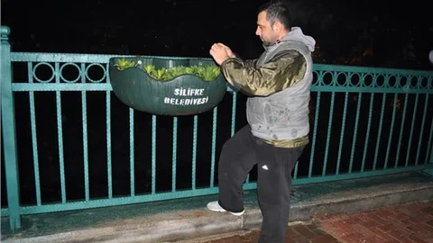 Silifke Saksı Çiçekleri İle Renkleniyor