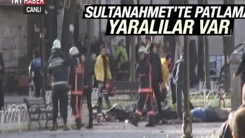 Sultanahmet Meydanı'nda patlama: Yaralılar var