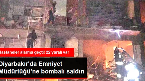 PKK Bombalı Araçla Lojmana Saldırdı! 22 Yaralı
