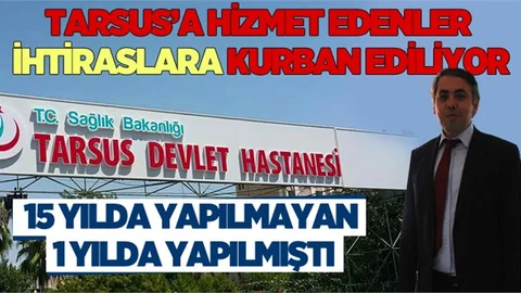 Tarsus'ta Dr. Mehmet Sarı'nın Ani İstifası Ortalığı Karıştırdı