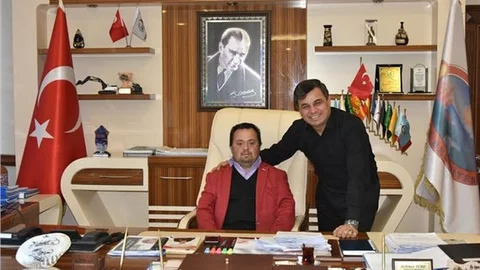 Başkan Türe’ye Engelli Sevenlerinden Ziyaret
