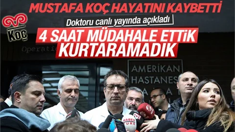Mustafa Koç hayatını kaybetti