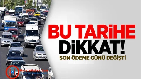 Motorlu Taşıtlar Vergisi’nin Son Ödeme Günü Uzatıldı