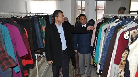 Paranın Geçmediği Sosyal Market Hizmete Girdi