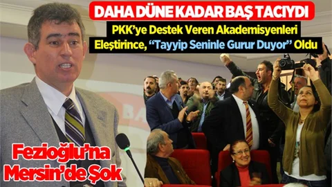 Metin Feyzioğlu’na Mersin de Protesto