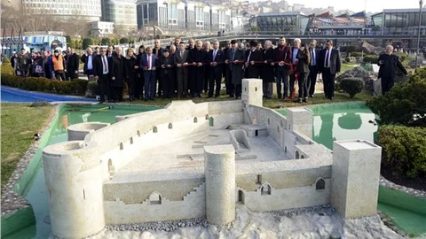 Miniatürk’te Kızkalesi’nin Minyatürünün Açılışı Yapıldı