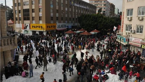 Tarsus’ta Kartopu Savaşı 