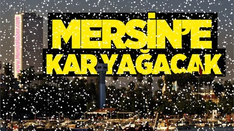 Mersin Forum’a Kar Yağacak
