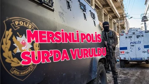 Sur’da ki Çatışmada Mersinli Bir Polis Vuruldu