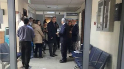 TARSUS HÜKÜMET BİNASINDA YANGIN