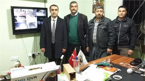 ÇAMLIYAYLA'DA KAMERALI SİSTEM