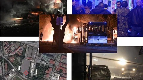 Ankarada Patlama:  İlk Bilgilere Göre Ölü Sayısı 11