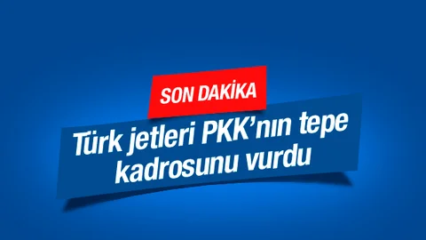 Kuzey Irak'a operasyon PKK'nın tepe kadrosu vuruldu