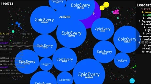 Enfes Tarayıcı Oyunu; Agar.io!