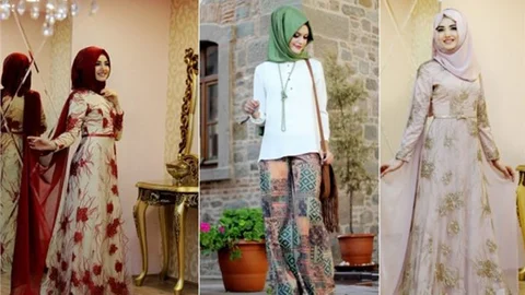 Tesettür Elbise Modelleri Mehruyan'da