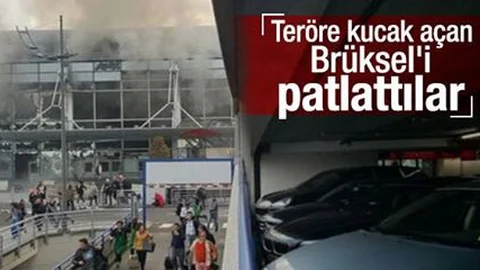 Brüksel Zaventem havaalanında patlama