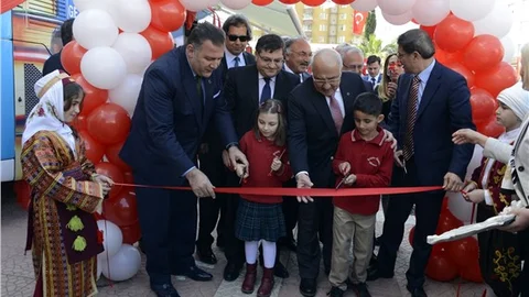 Gezici Kütüphane'nin Açılışı Yapıldı