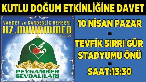 Mersin’i Kutlu Doğum Heyecanı Sardı