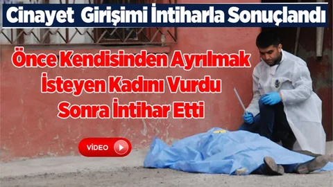 Tarsus’ta Cinayet  Girişimi İntiharla Sonuçlandı