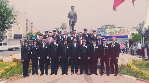 Tarsus'ta Polis bayramı kutlaması