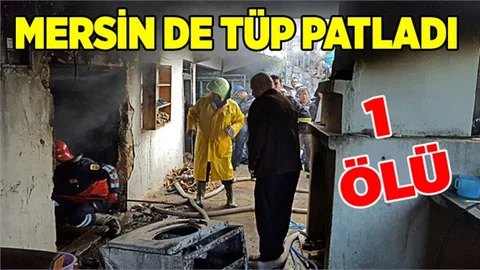 Mersin'de Piknik Tüpü Patladı 1 Ölü