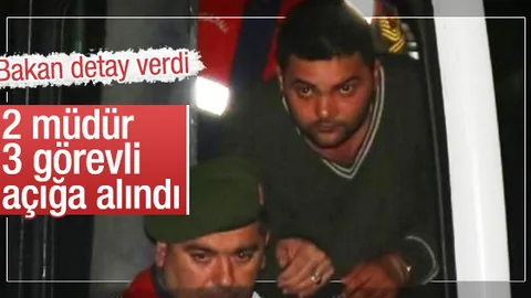 Bekir Bozdağ: 5 kişi açığa alındı