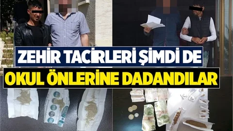 Tarsus'ta uyuşturucu satan 2 kişi yakalandı