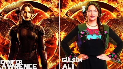 Yeni Dizideki Gülsim Ali Jennifer Lawrence'ın İkizi Gibi Görününce Çok Şaşırttı
