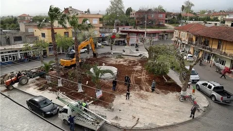 Tömük’te Meydan ve Mahalleler Yenileniyor