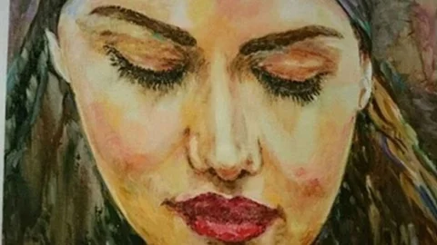 Fahriye Evcen'in  Portresini Çizen Ressam Bulundu!