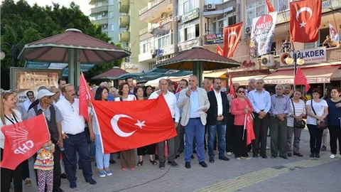 Tarsus CHP'den meclis başkanına protesto