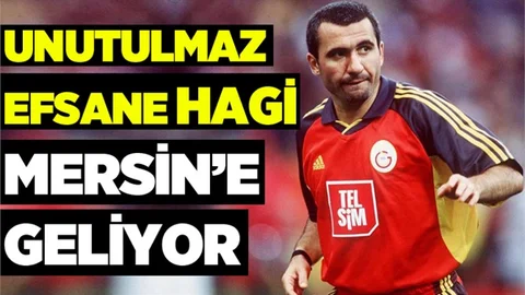 Galatsaray'ın Efsane İsmi George Hagi Mersin'e Geliyor