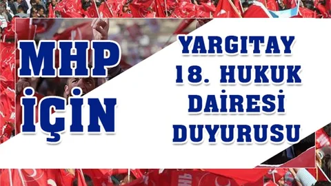 MHP Kongresi İçin Yargıtay Kararı Belli Oldu