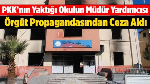 Tarsus'ta bir öğretmene PKK propagandasından 2 yıl 3 ay ceza verildi