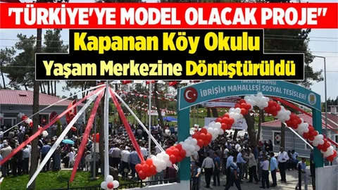 Türkiye'ye Model Olacak Proje Tarsus'ta Açıldı