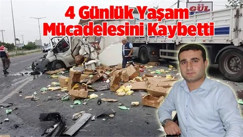Trafik Kazasında Ağır Yaralanan Faruk Aykut Hayatını Kaybetti
