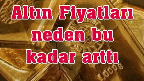Altın Fiyatları neden bu kadar arttı