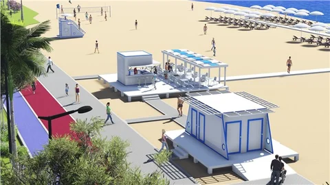 Mersin Sahilleri de Yapılan Düzenlemelerle Hayat Buluyor