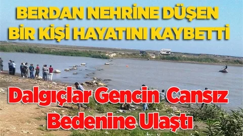 Tarsus’ta ırmağa düşen bir kişi hayatını kaybetti