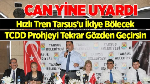 Basın Toplantısı Düzenleyen Başkan Can, Projenin İyi Etüt Edilmesini İstedi