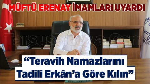 İmamlara teravih namazı uyarısı 