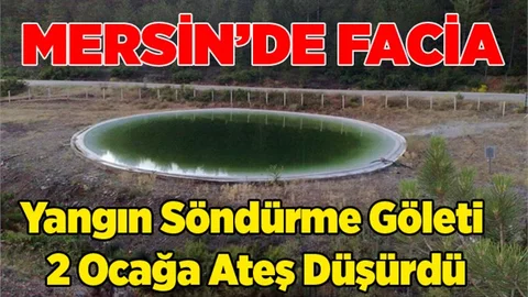 Mersin'de 2 Kişi Gölette Boğuldu