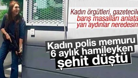 Midyat'ta şehit olan kadın polis 6 aylık hamileydi