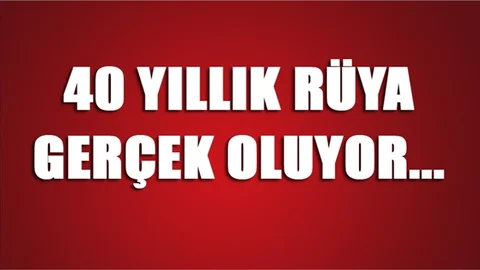 40 yıldır yapılamayan yolun ihalesi yapıldı