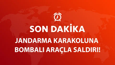 Jandarma karakoluna bombalı araçla saldırı