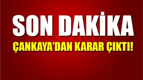 Çankaya'dan MHP Kurultayı Yapılamaz Sonucu