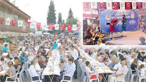 YAYLADA İFTARA 4 BİN KATILIM