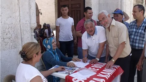 İMZA SAYISI 10 BİNİ GEÇTİ