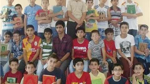 YAZ KUR'AN KURSLARINA BÜYÜK İLGİ